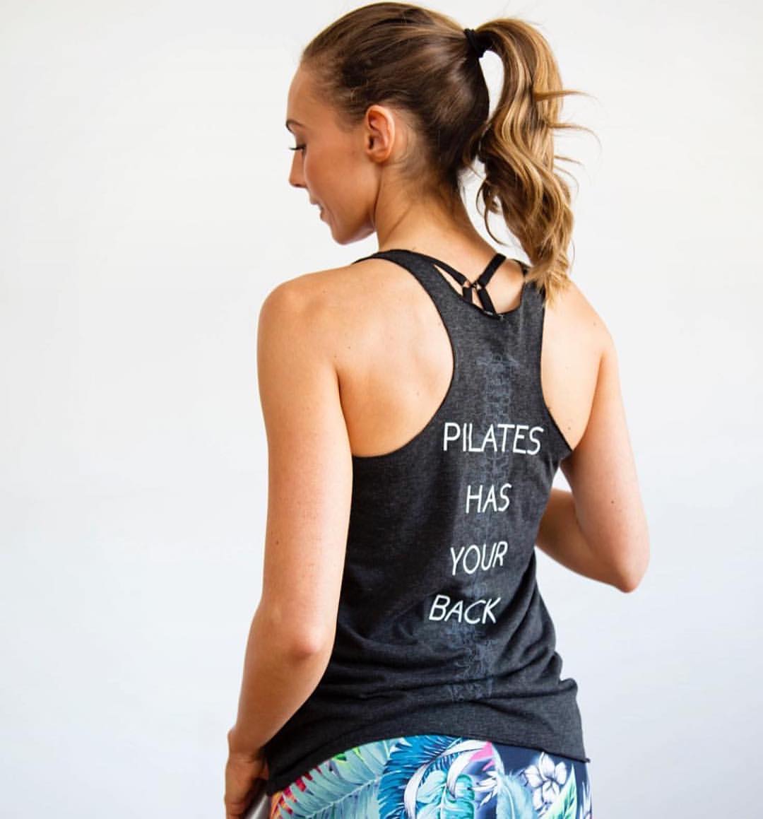 Pilates Has Your Back – Tank Top – Pilates Nerd